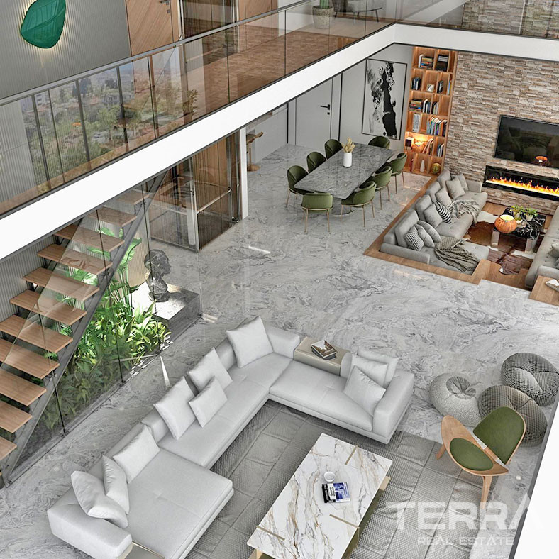 Private Living with Panoramic Sea View from Exclusive Villa in Alanya - 69875