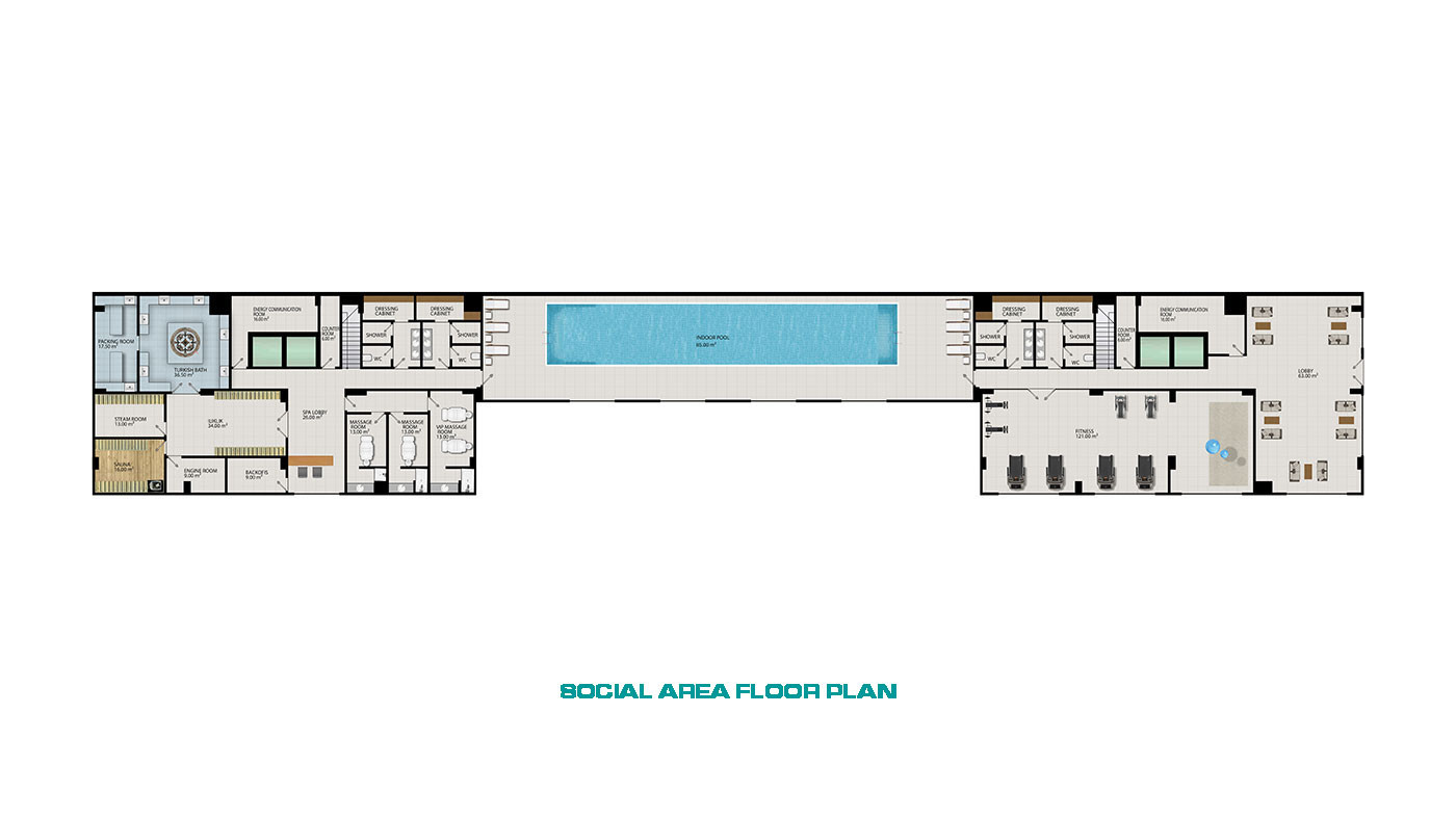 New Apartments Intertwined with the City and Nature in Alanya, Konaklı - 70517