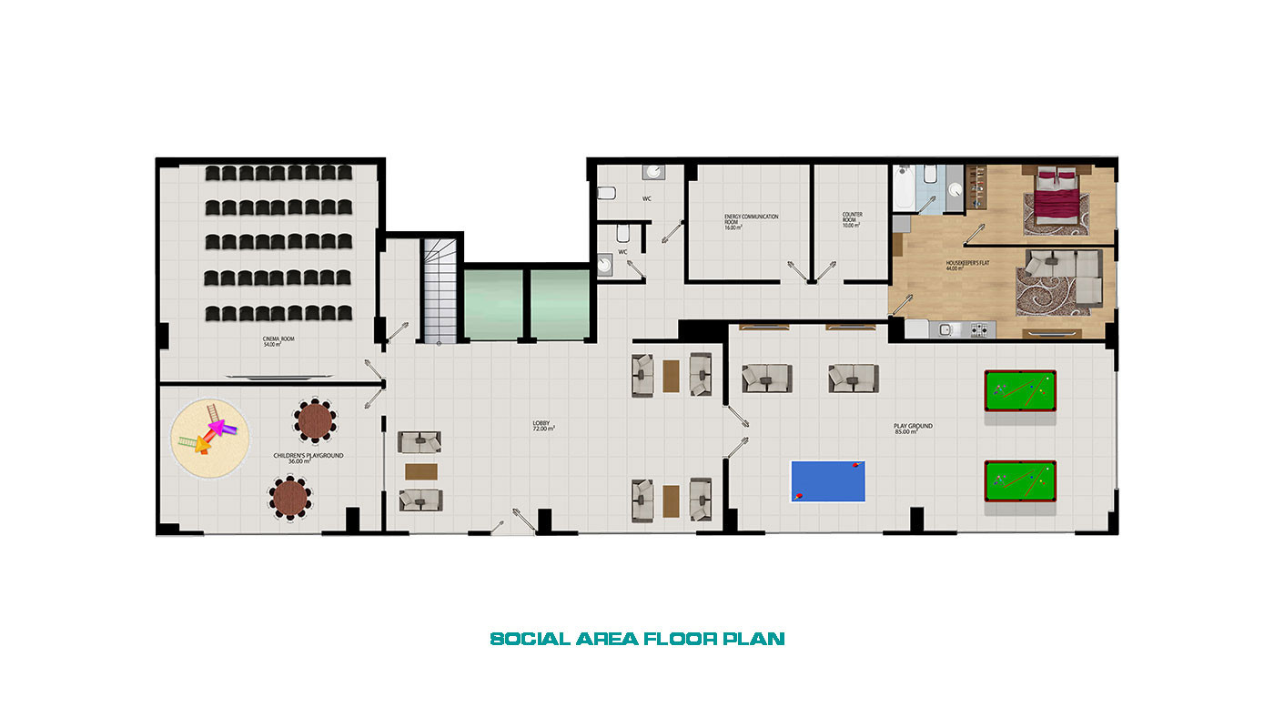 New Apartments Intertwined with the City and Nature in Alanya, Konaklı - 70519