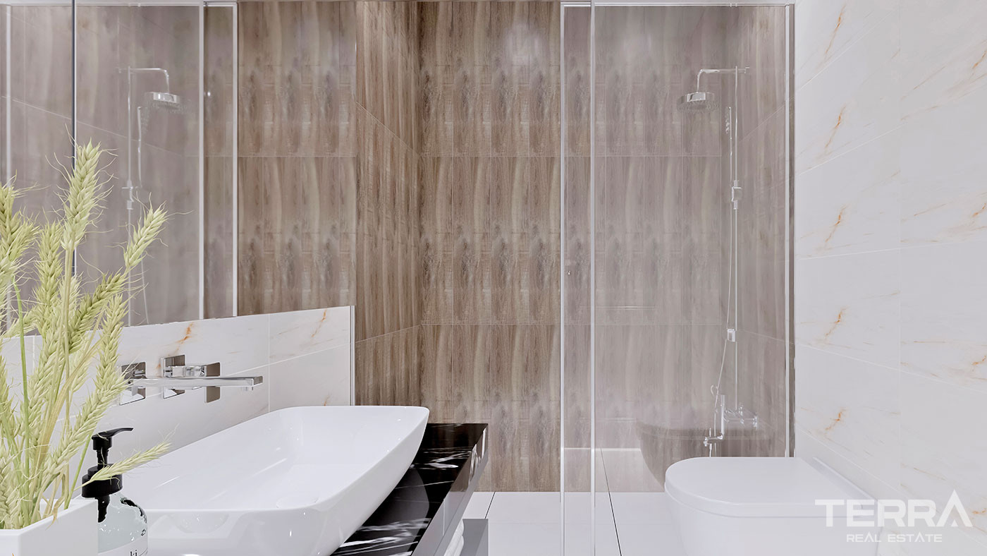 New Apartments Intertwined with the City and Nature in Alanya, Konaklı - 70528