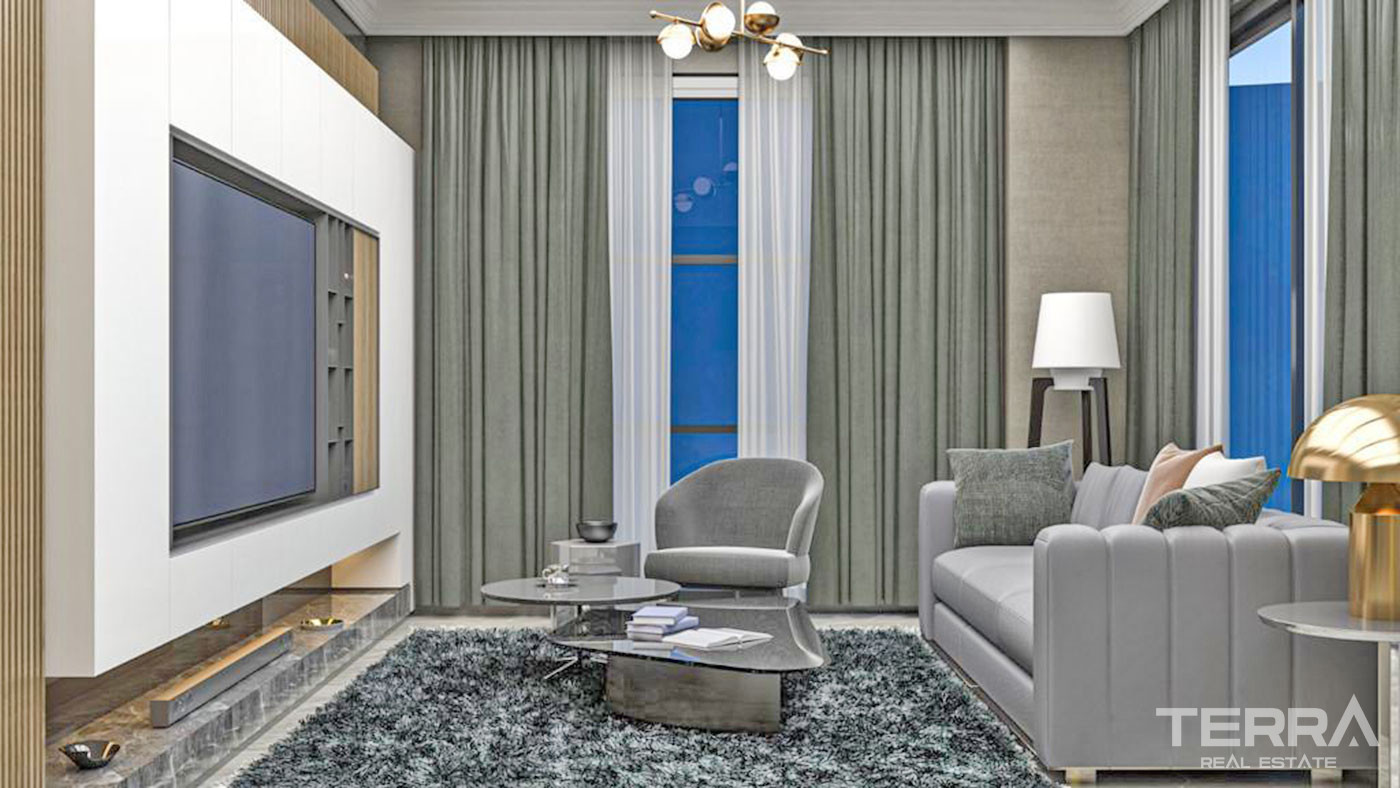 Well Located Luxury and Comfortable Apartments in Alanya, Kestel - 70134
