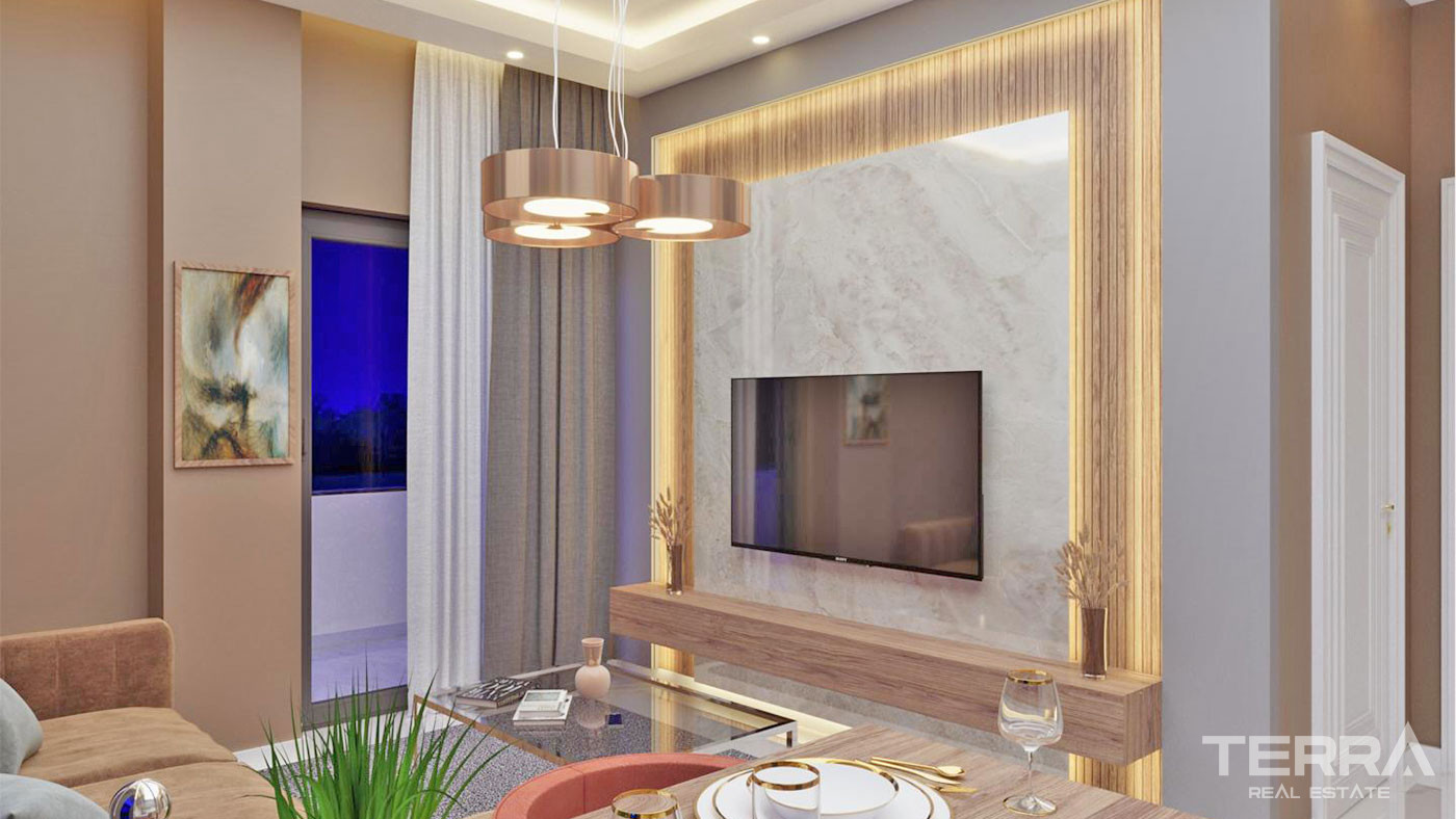 Well Located Luxury and Comfortable Apartments in Alanya, Kestel - 70143