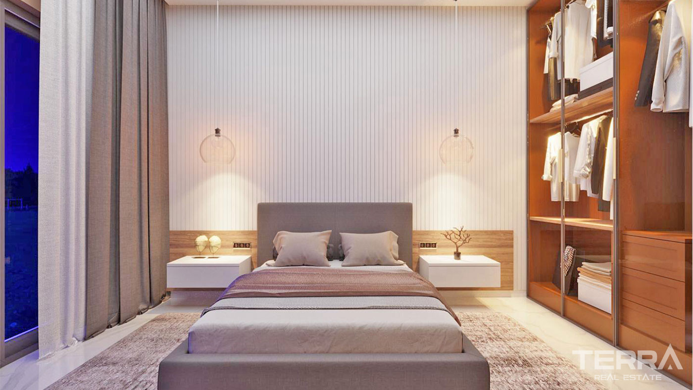 Well Located Luxury and Comfortable Apartments in Alanya, Kestel - 70146