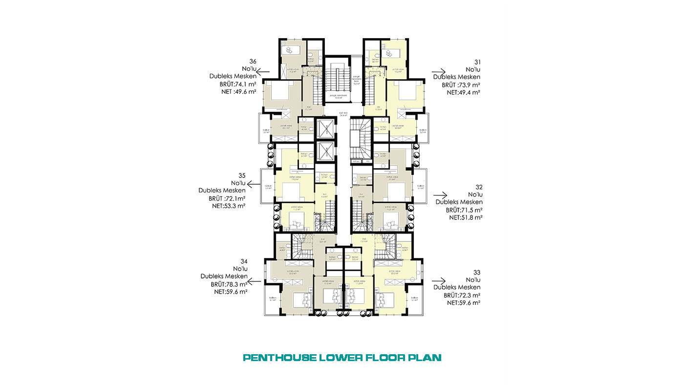 Center Alanya Apartments Combining Exclusive Design and City Life - 70195