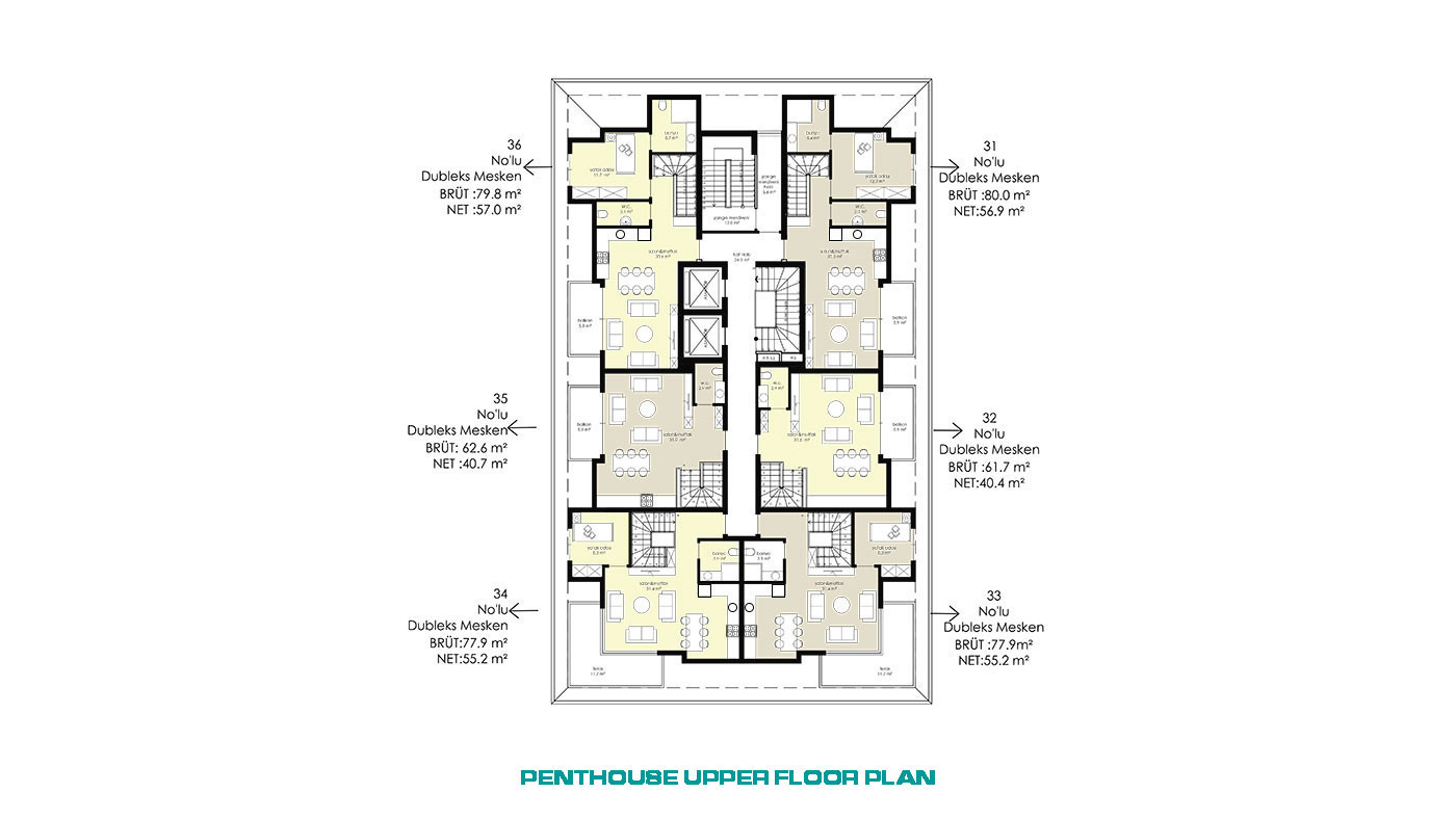 Center Alanya Apartments Combining Exclusive Design and City Life - 70197