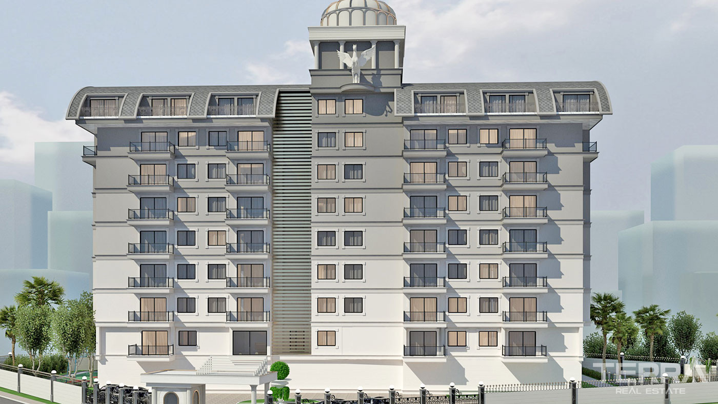 Extensive Communal Features from Bargain Apartments in Gazipaşa - 70209
