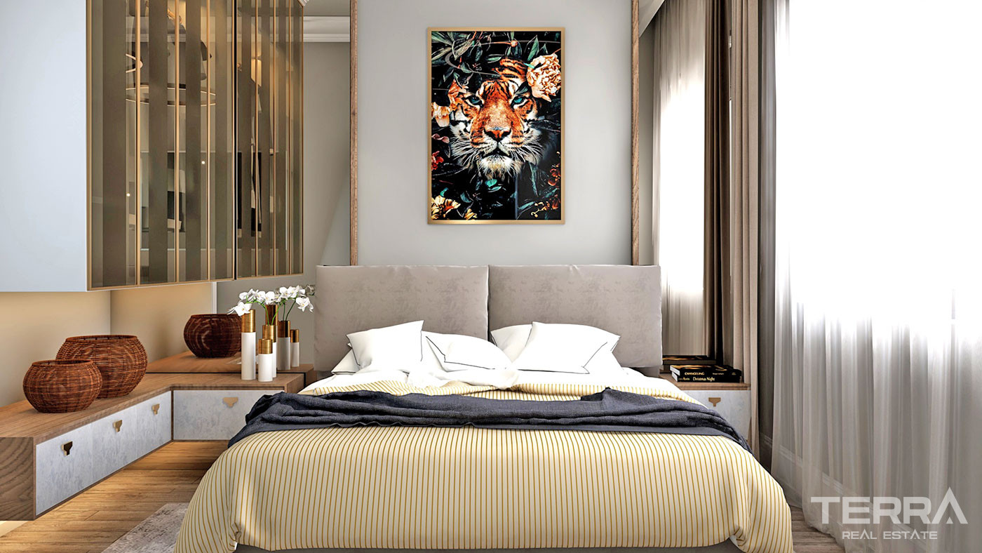 Extensive Communal Features from Bargain Apartments in Gazipaşa - 70218