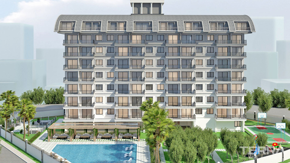 Extensive Communal Features from Bargain Apartments in Gazipaşa