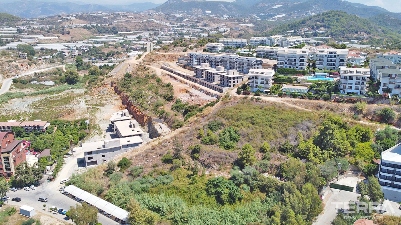 Alanya Flats in a Luxury Complex with Shopping Mall and Private Beach - 70323