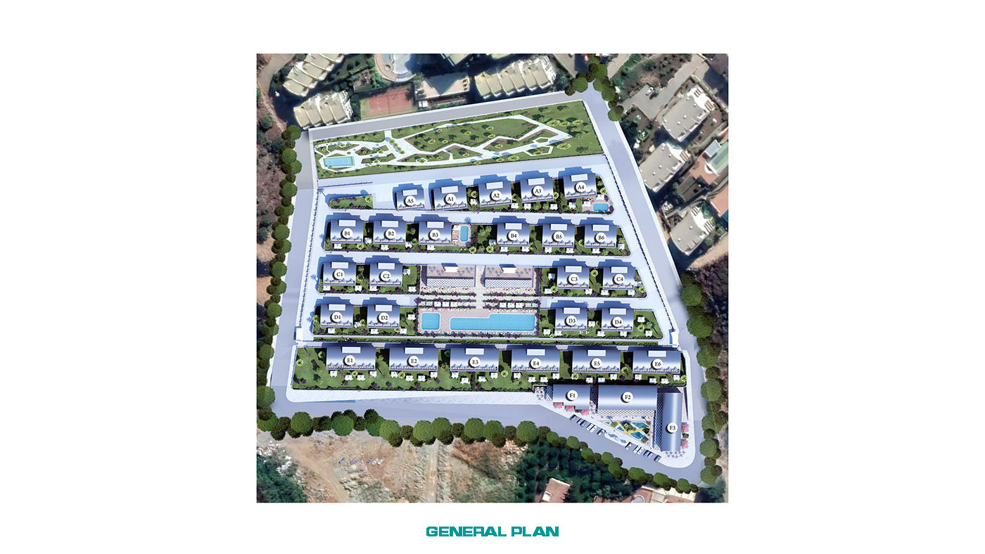 Alanya Flats in a Luxury Complex with Shopping Mall and Private Beach - 70355