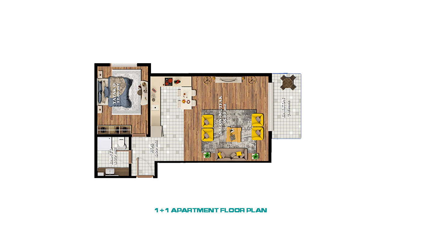 Alanya Flats in a Luxury Complex with Shopping Mall and Private Beach - 70356