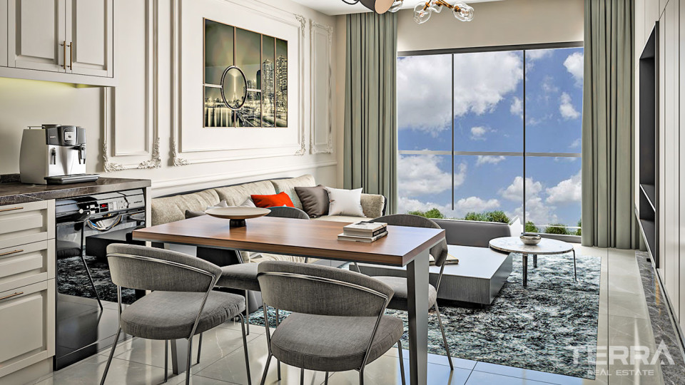 Conveniently Located Luxury Flats with Good Transport Links in Alanya
