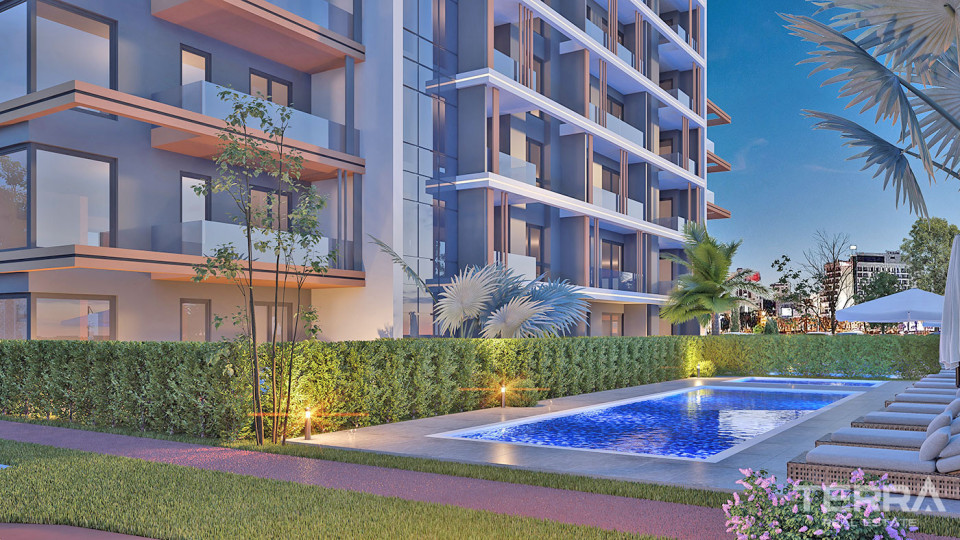 Brand New Investment Apartments in Luxury Complex in Antalya, Altıntaş