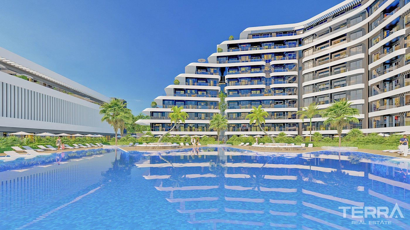 Exclusive 5-Star Antalya Apartments Close to the Beach in Altıntaş - 70555