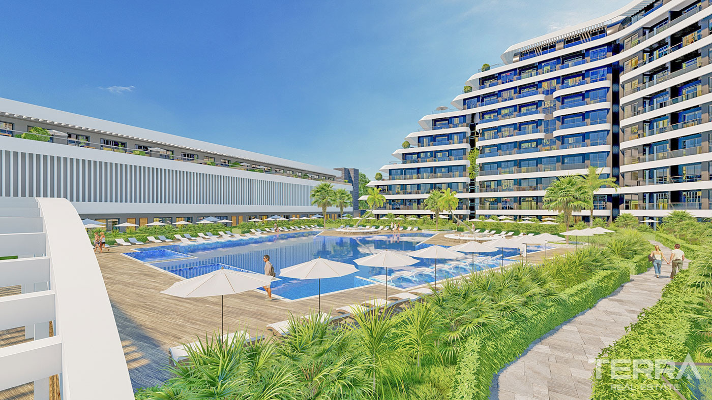 Exclusive 5-Star Antalya Apartments Close to the Beach in Altıntaş - 70559