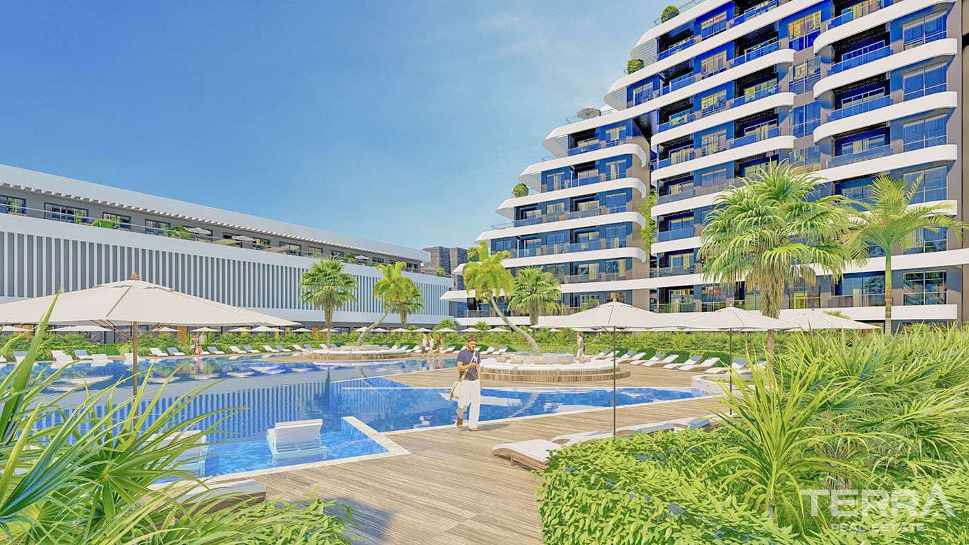 Exclusive 5-Star Antalya Apartments Close to the Beach in Altıntaş - 70563