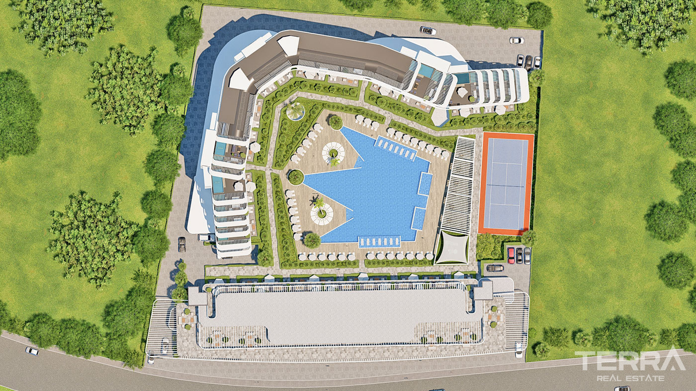 Exclusive 5-Star Antalya Apartments Close to the Beach in Altıntaş - 70564