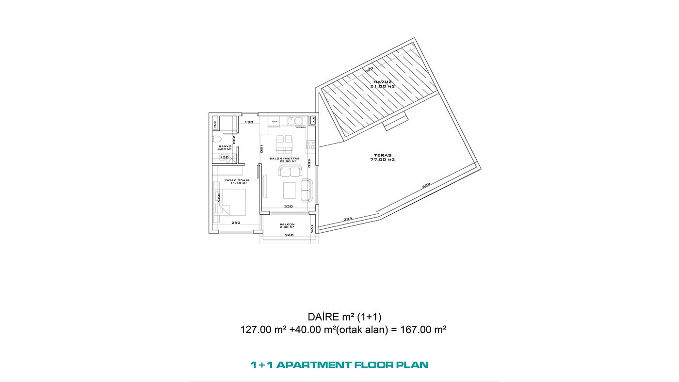 Exclusive 5-Star Antalya Apartments Close to the Beach in Altıntaş - 70603
