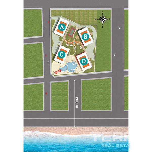 Well-Located Comfortable Apartments in Alanya at Seastar Residence - 2065