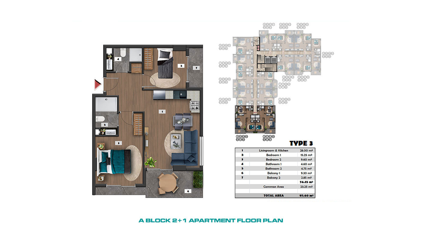 Apartments Suitable for Investment in Alanya, Payallar - 70805