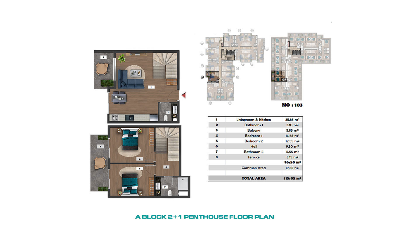 Apartments Suitable for Investment in Alanya, Payallar - 70809