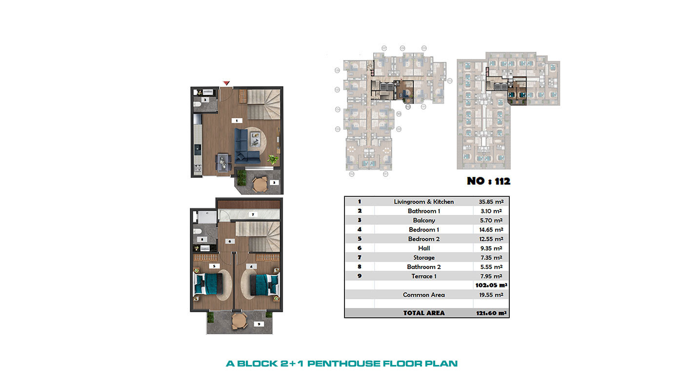 Apartments Suitable for Investment in Alanya, Payallar - 70818