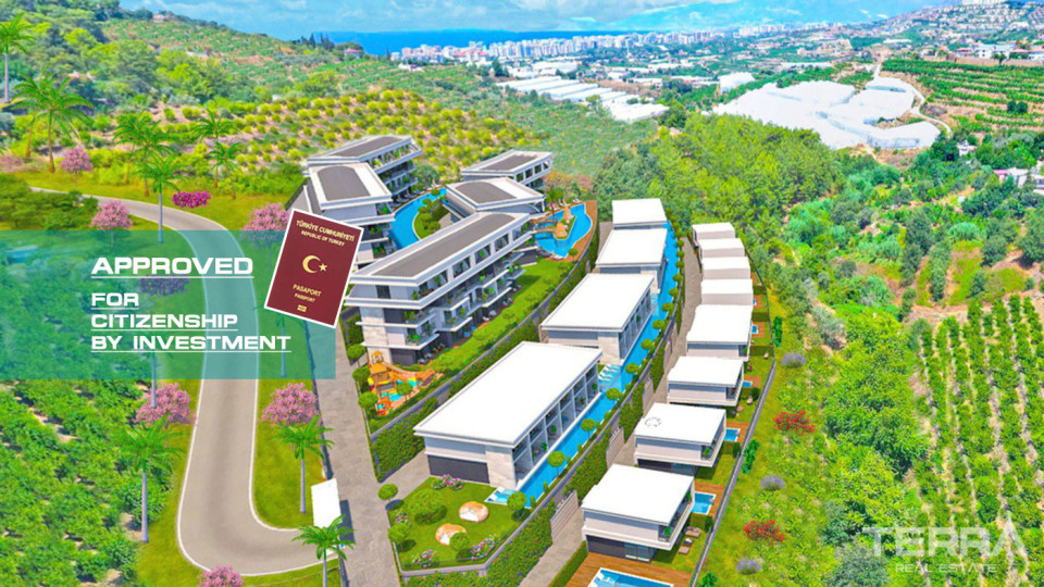 Extensive Social Amenities from Modern and Luxurious Villas in Alanya