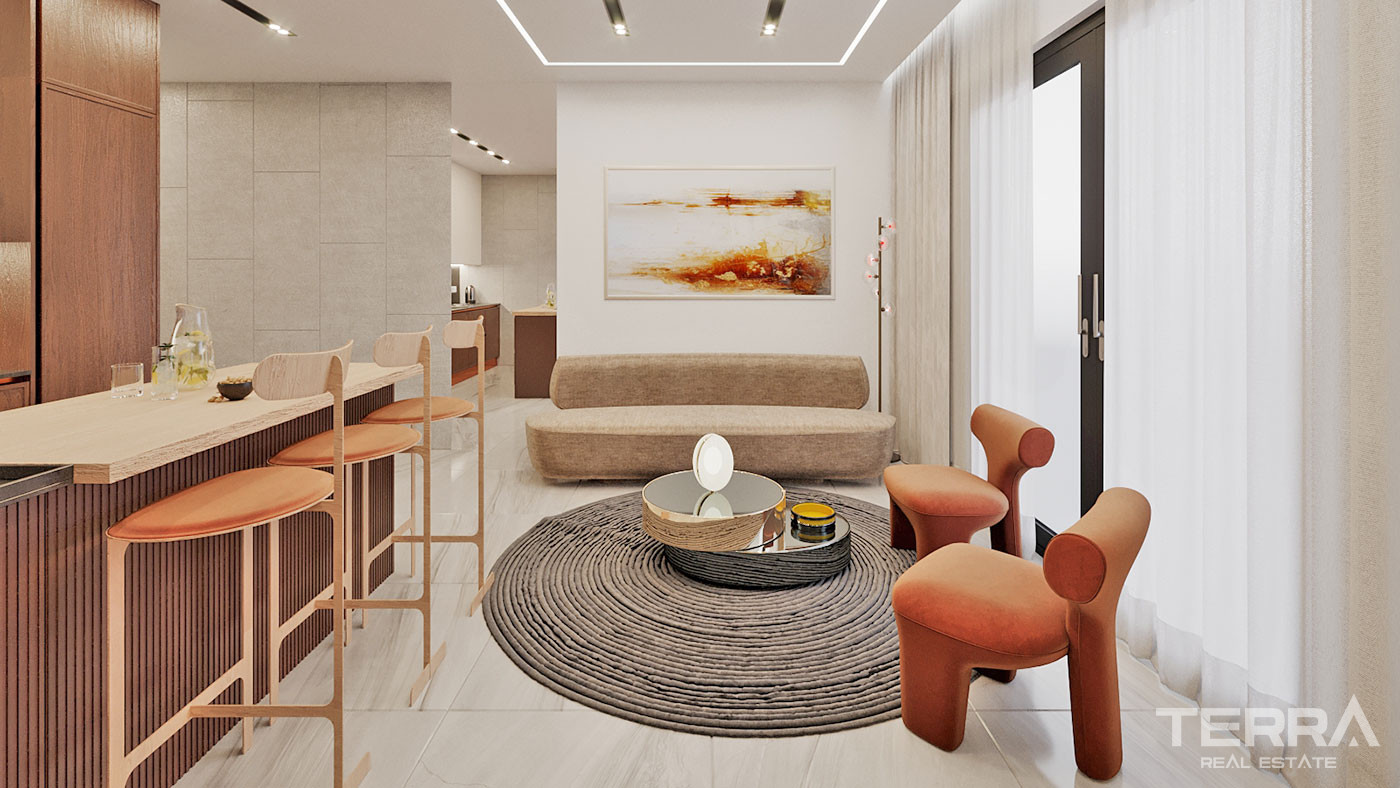 New Accommodation of Investment Apartments Close to Beach in Alanya - 70903