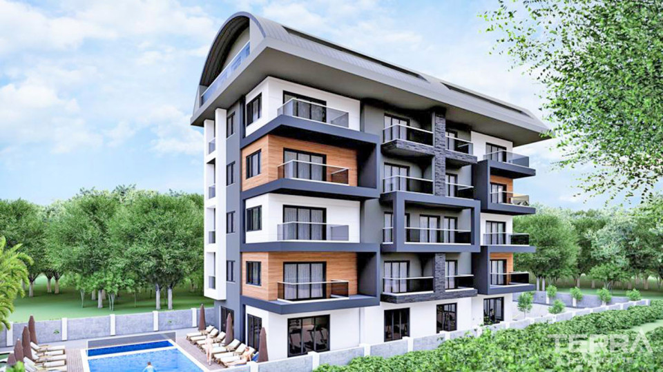Apartments with Rich Conveniences for a Comfortable Life in Alanya Oba