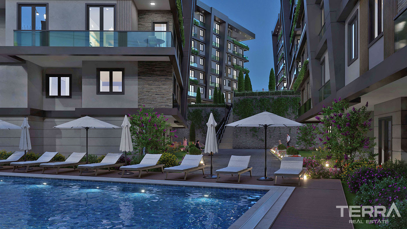 Art-Deco Style Luxury Istanbul Apartments in Çengelköy, Üsküdar - 71022