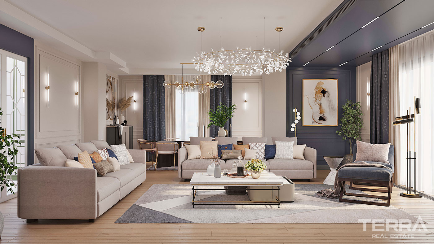 Art-Deco Style Luxury Istanbul Apartments in Çengelköy, Üsküdar - 71061
