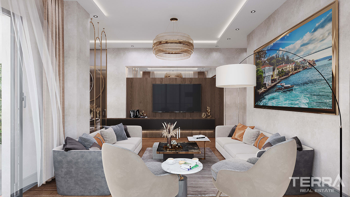 Art-Deco Style Luxury Istanbul Apartments in Çengelköy, Üsküdar - 71072