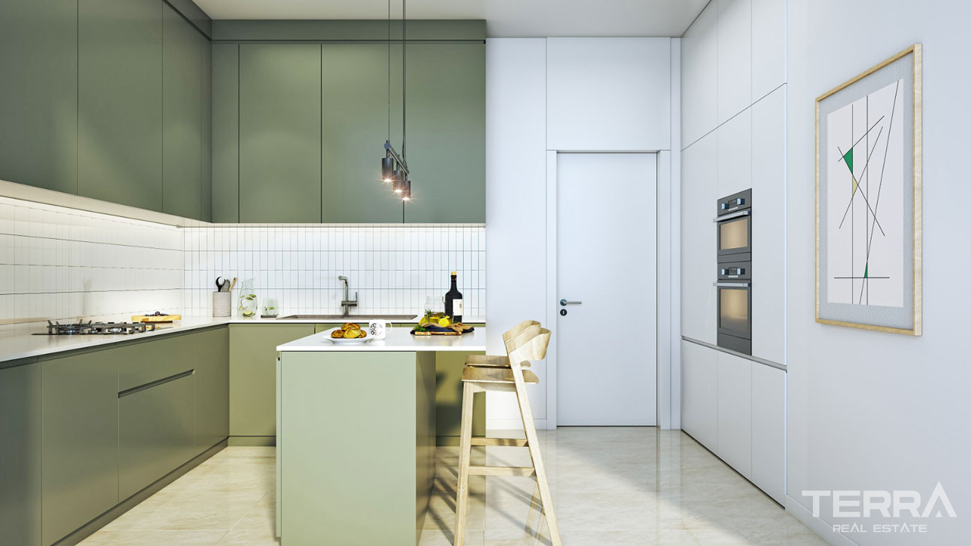 Investment Apartments with Flexible Payment Plan in Mersin Mezitli - 71177