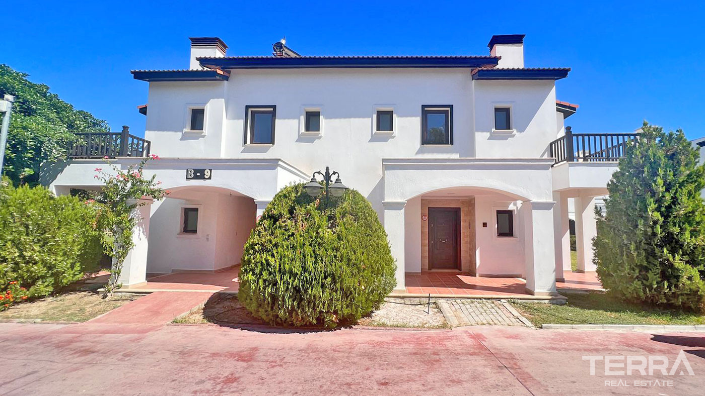 Semi-Detached Golf Villa with Resort Hotel Facilities in Belek - 71186