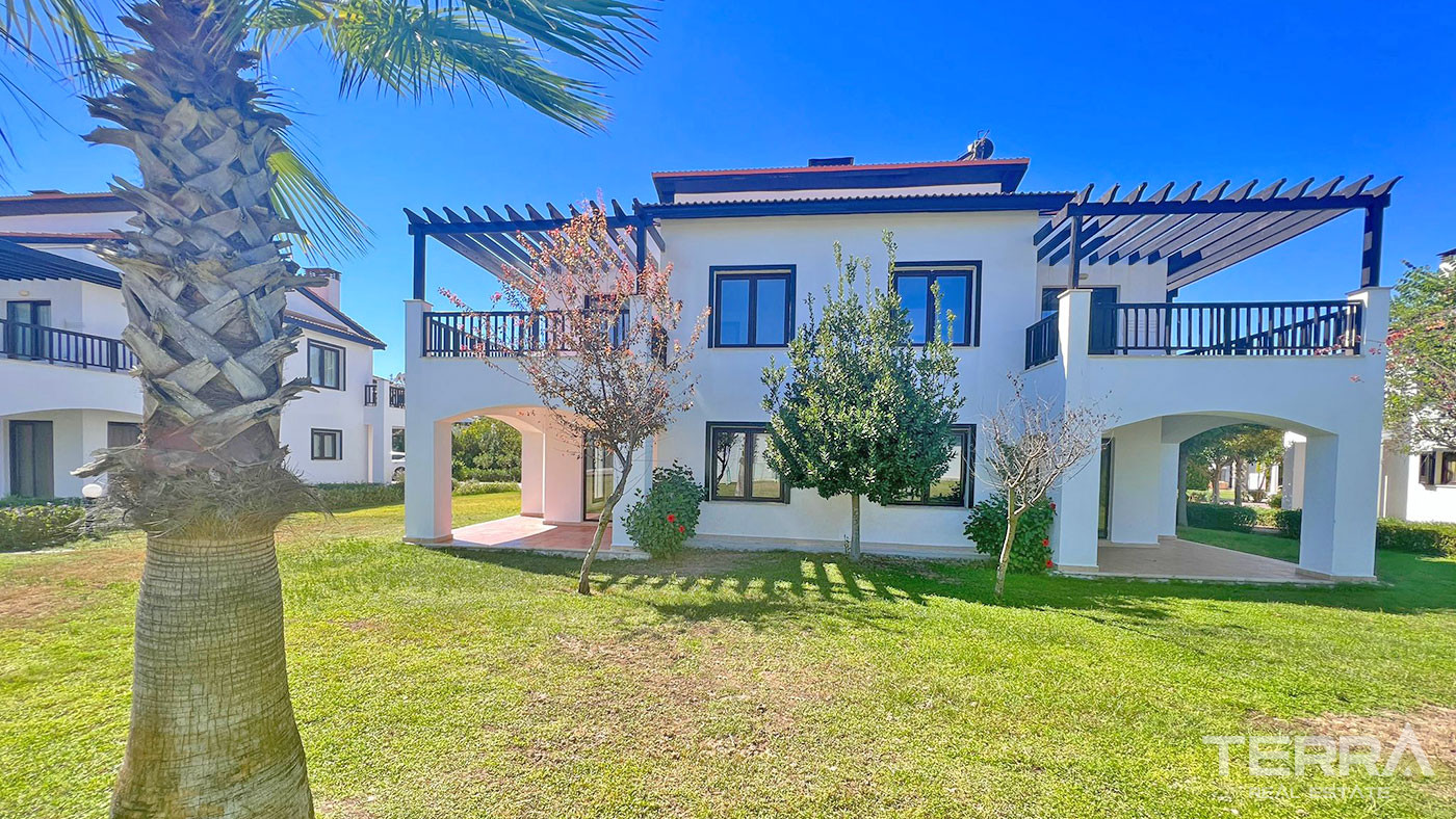 Semi-Detached Golf Villa with Resort Hotel Facilities in Belek - 71194