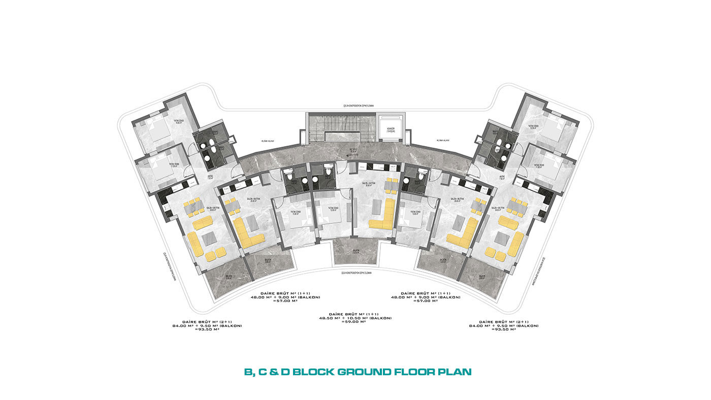 Apartamenty idealne pod inwestycję w Oba, Alanya - 71410