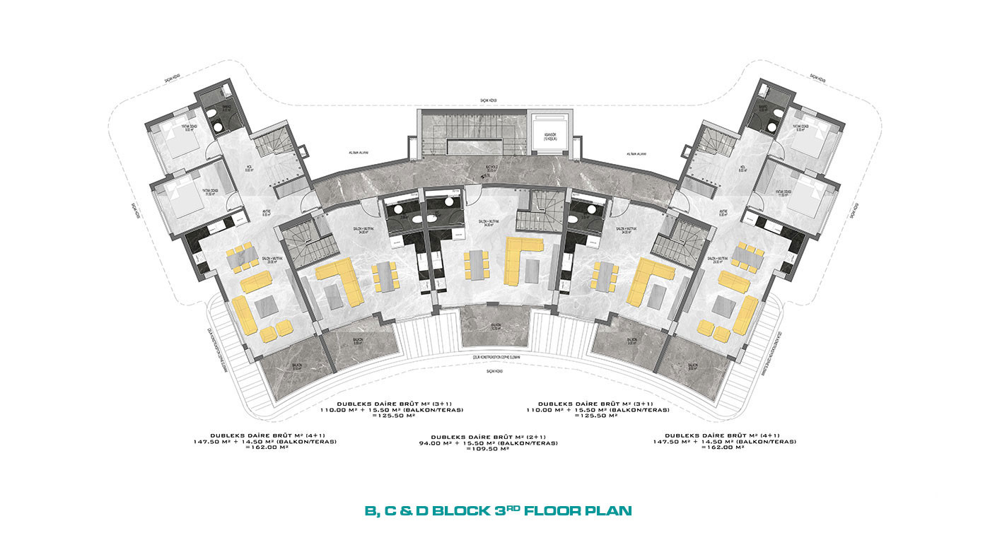 Apartamenty idealne pod inwestycję w Oba, Alanya - 71413