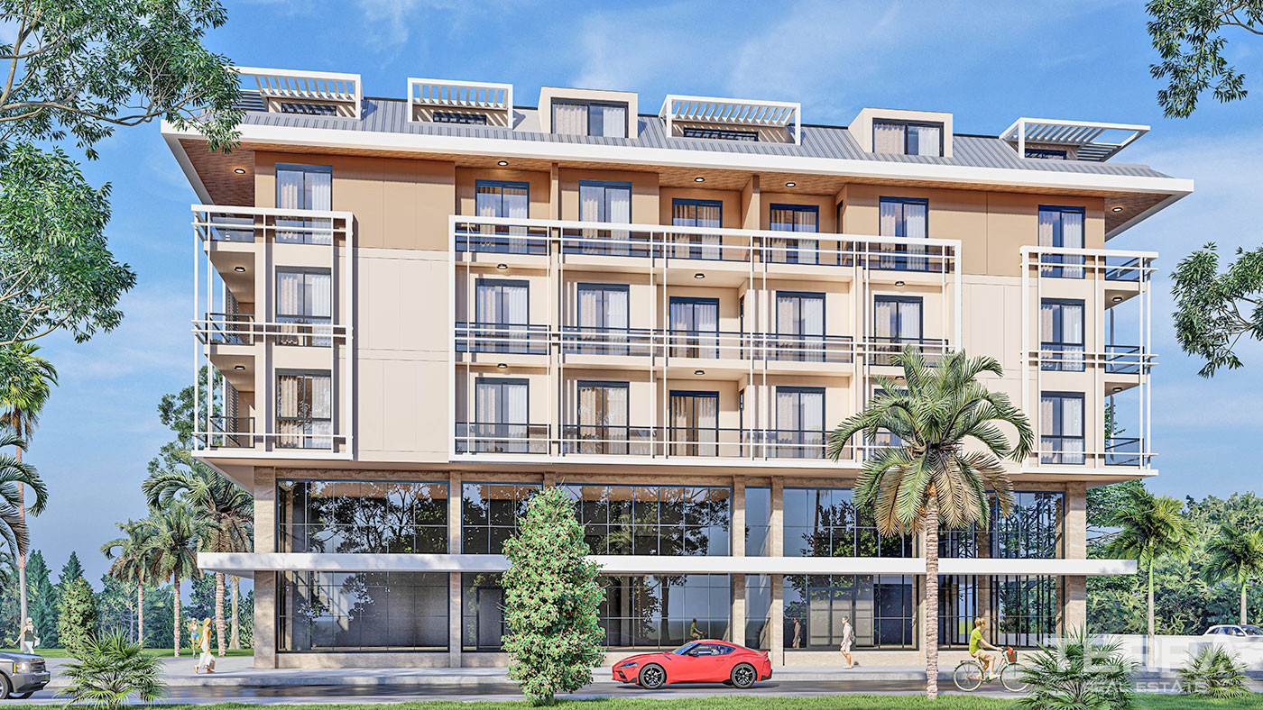 Luxury Apartments with Rental Income Potential in the Center of Alanya - 71345
