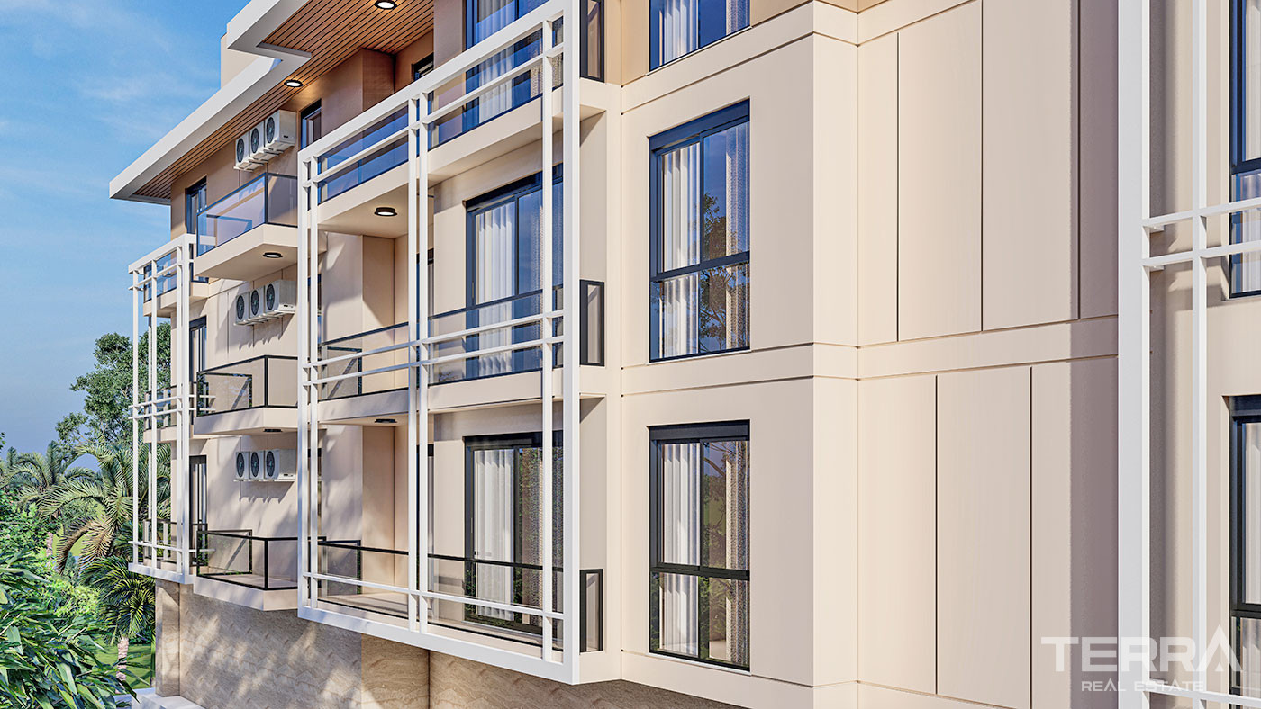 Luxury Apartments with Rental Income Potential in the Center of Alanya - 71349