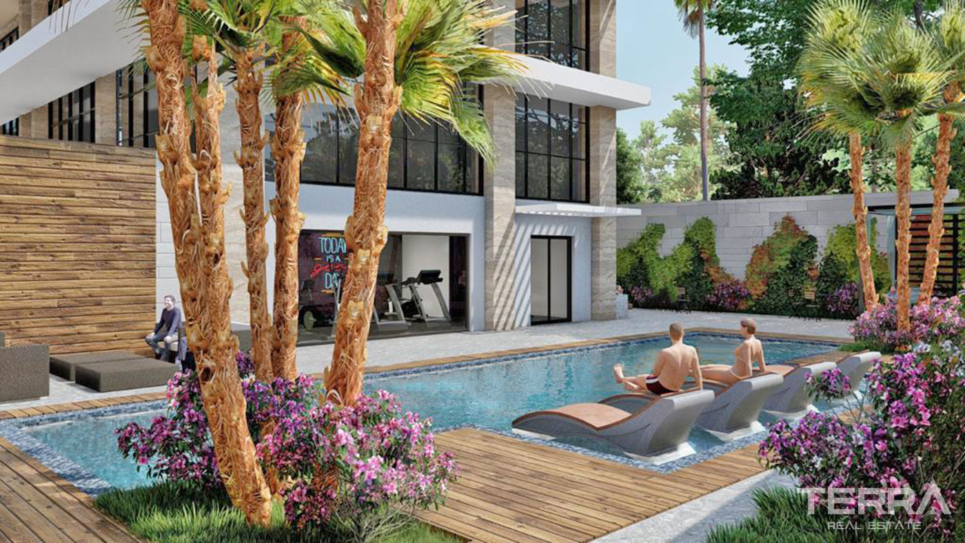 Luxury Apartments with Rental Income Potential in the Center of Alanya - 71355