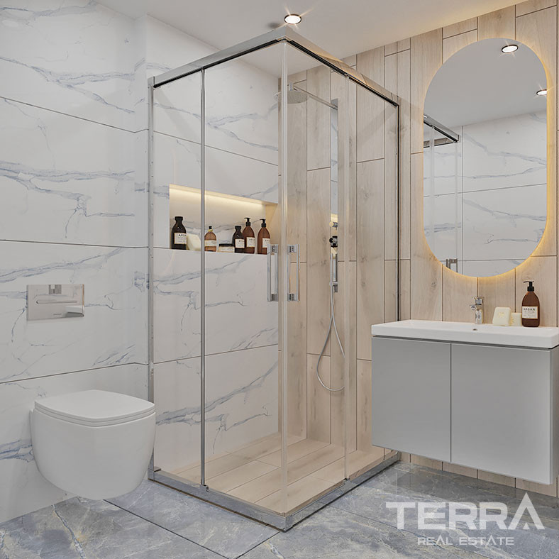 Luxury Apartments with Rental Income Potential in the Center of Alanya - 71360