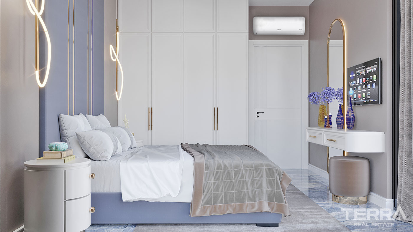Luxury Apartments with Rental Income Potential in the Center of Alanya - 71364