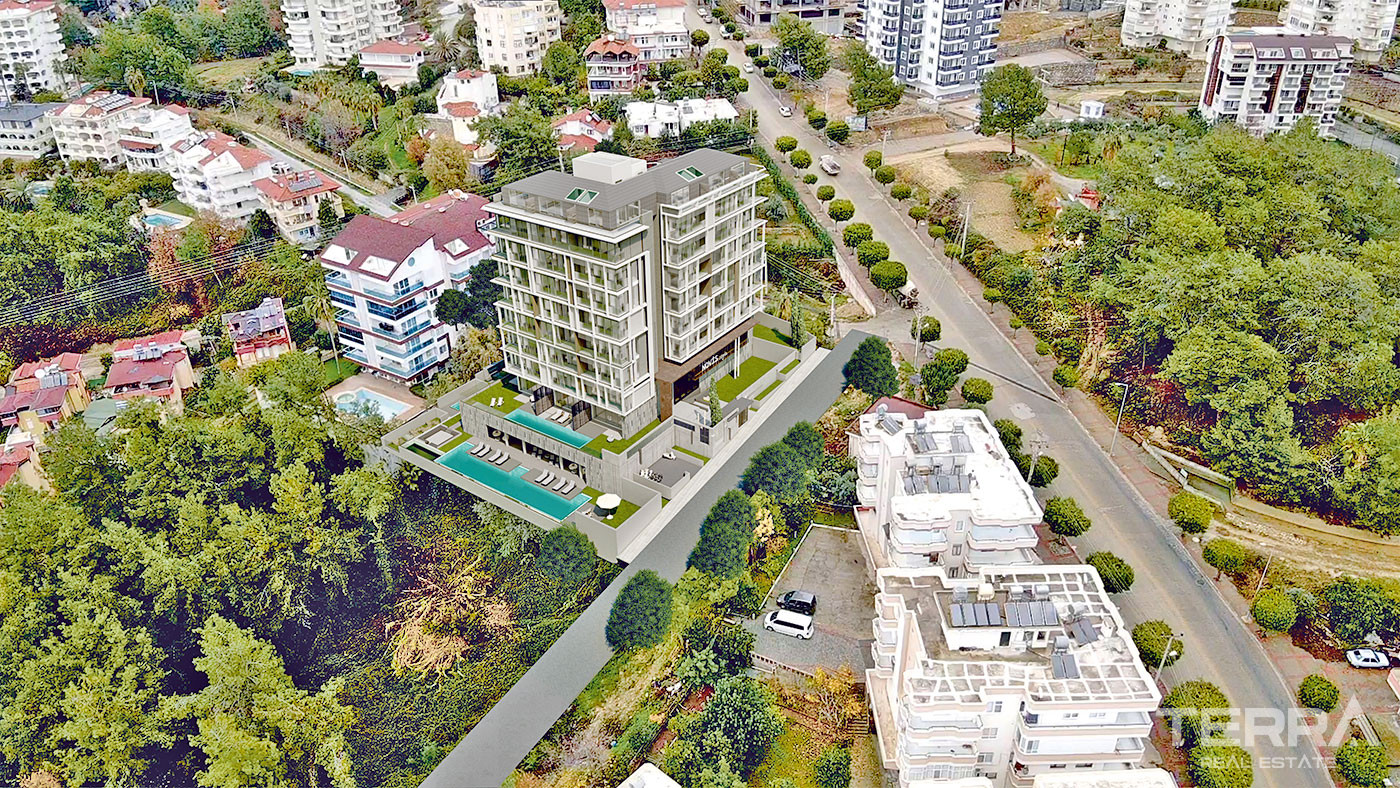Glamorous Flats in Alanya with Uninterrupted Sea and Nature Views - 71426