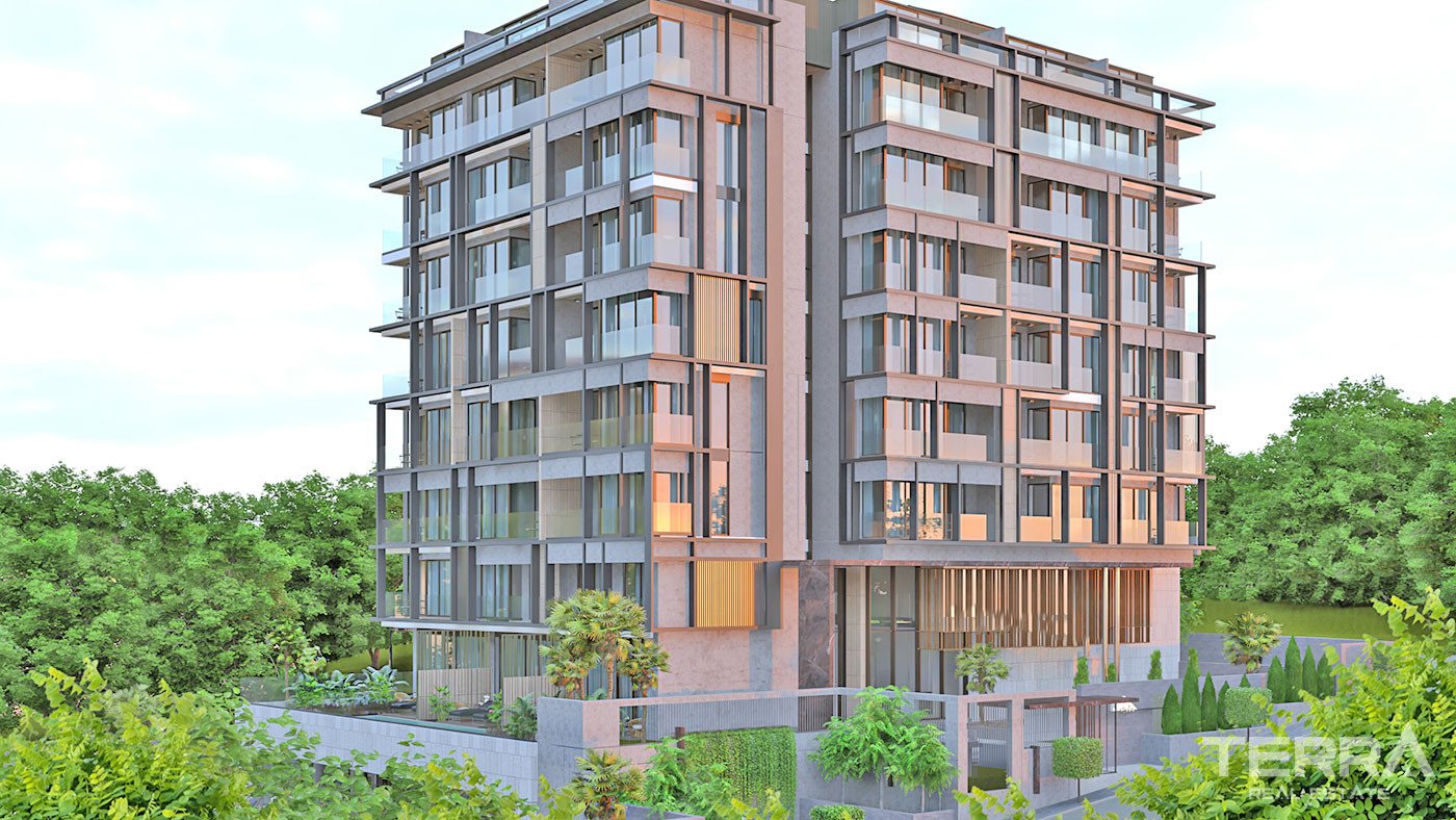 Glamorous Flats in Alanya with Uninterrupted Sea and Nature Views - 71428