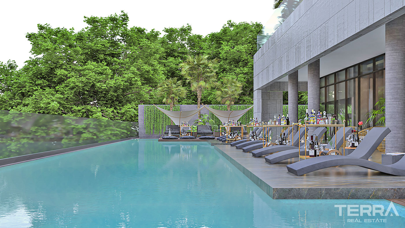 Glamorous Flats in Alanya with Uninterrupted Sea and Nature Views - 71433