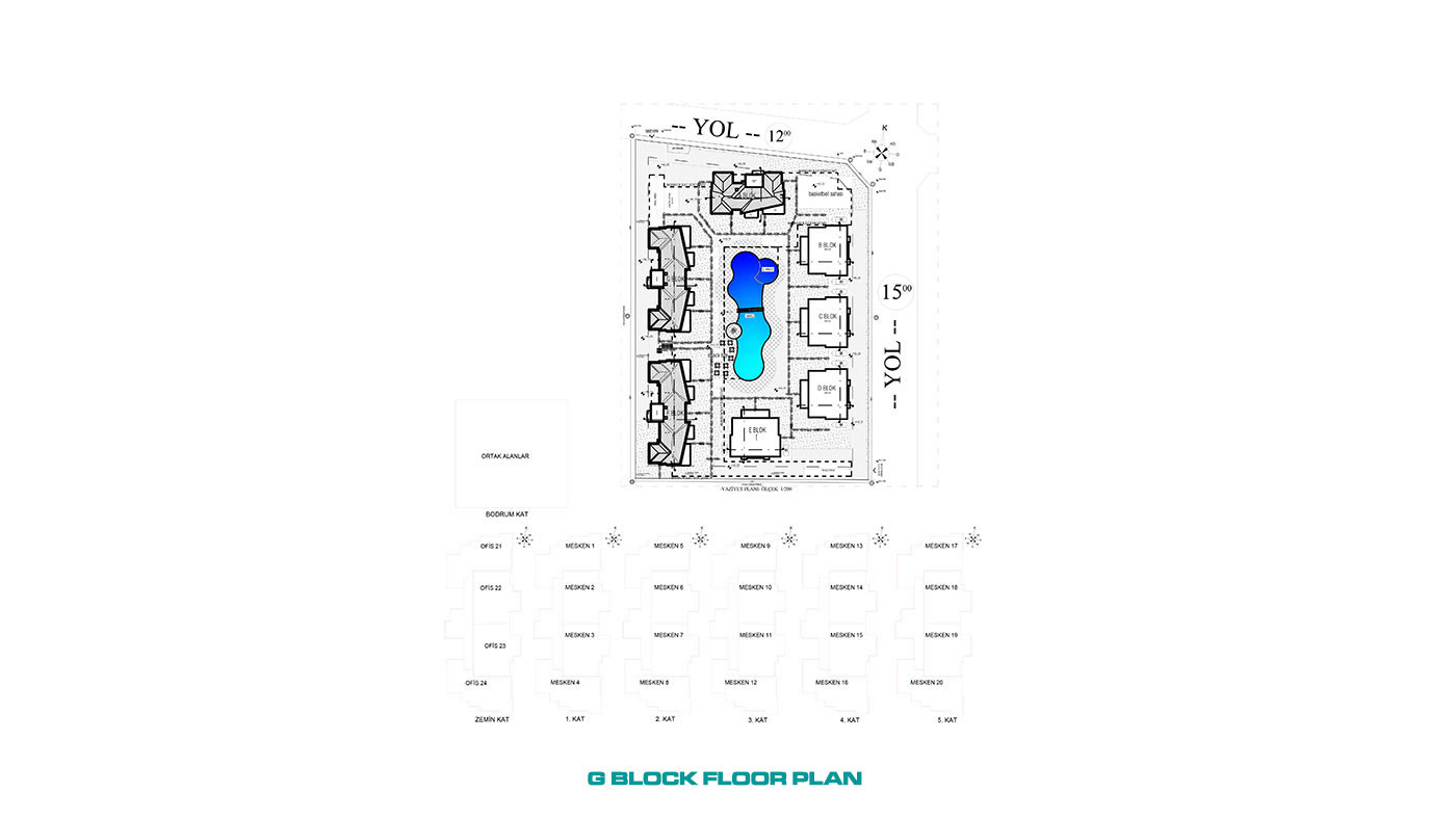 Modern and Quality 2 Bedroom Apartments in Antalya, Altıntaş - 71534