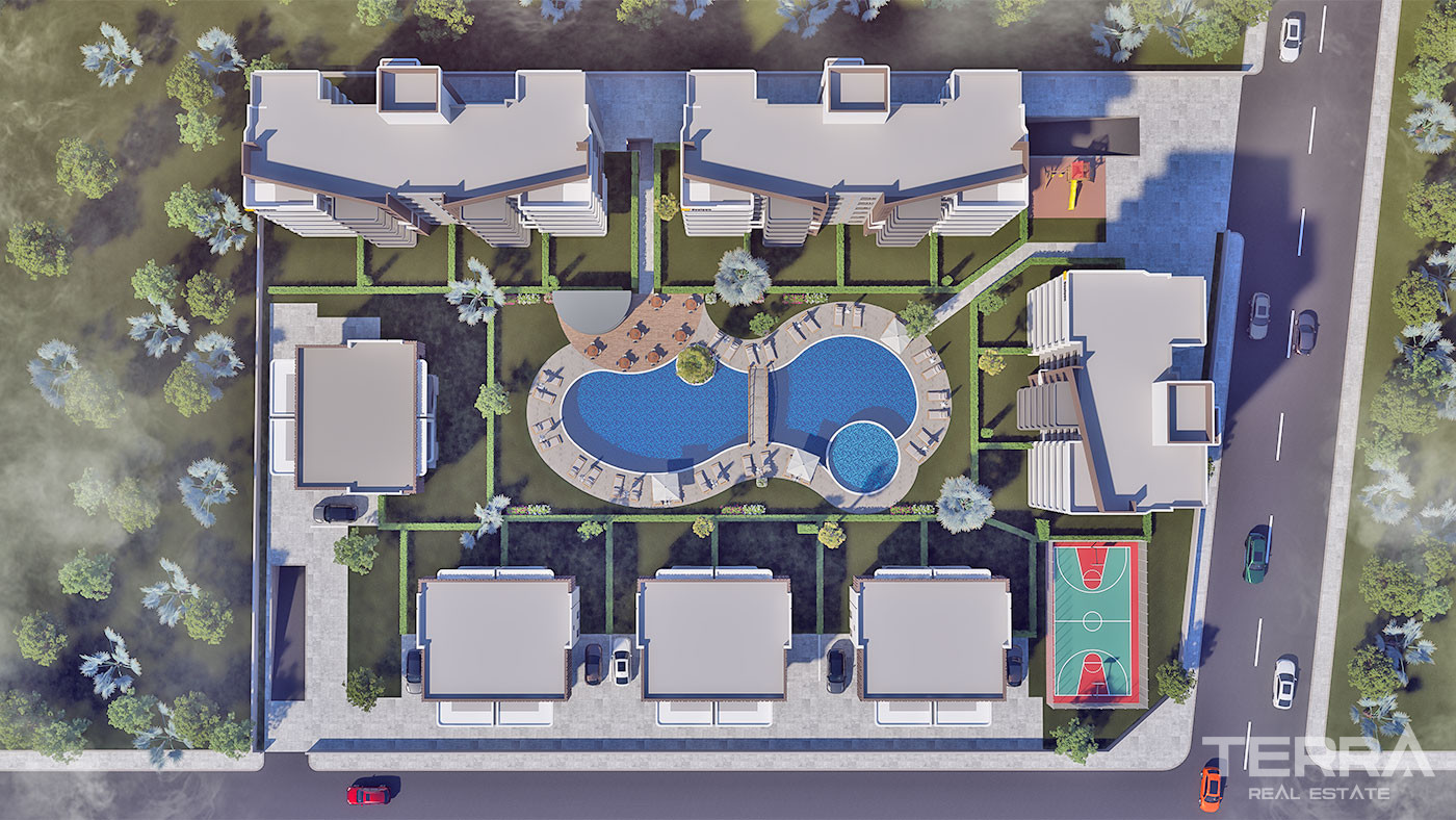 Modern and Quality 2 Bedroom Apartments in Antalya, Altıntaş - 71535