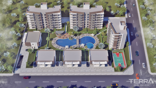Modern and Quality 2 Bedroom Apartments in Antalya, Altıntaş
