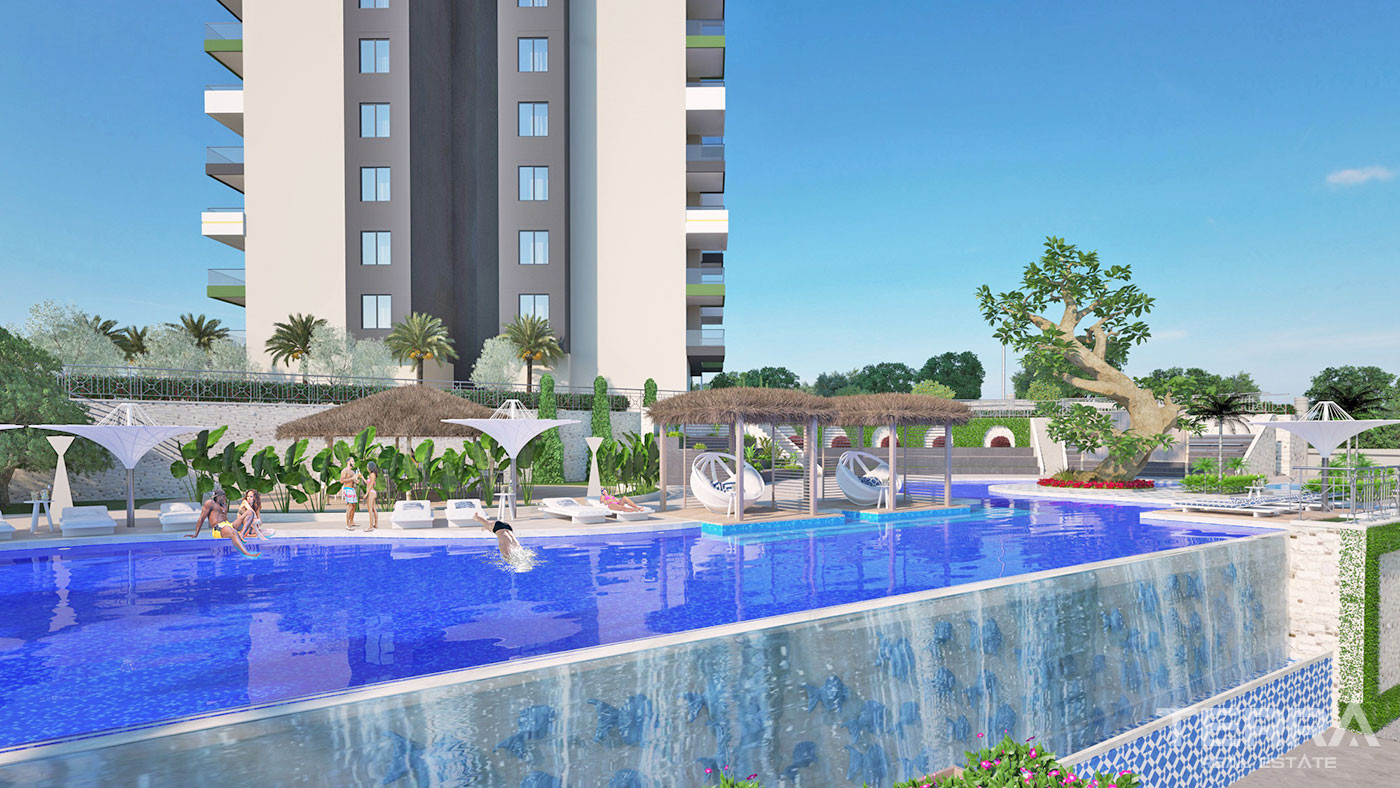 Zupełnie nowe apartamenty o nowoczesnym designie w Alanyi Demirtaş - 71539