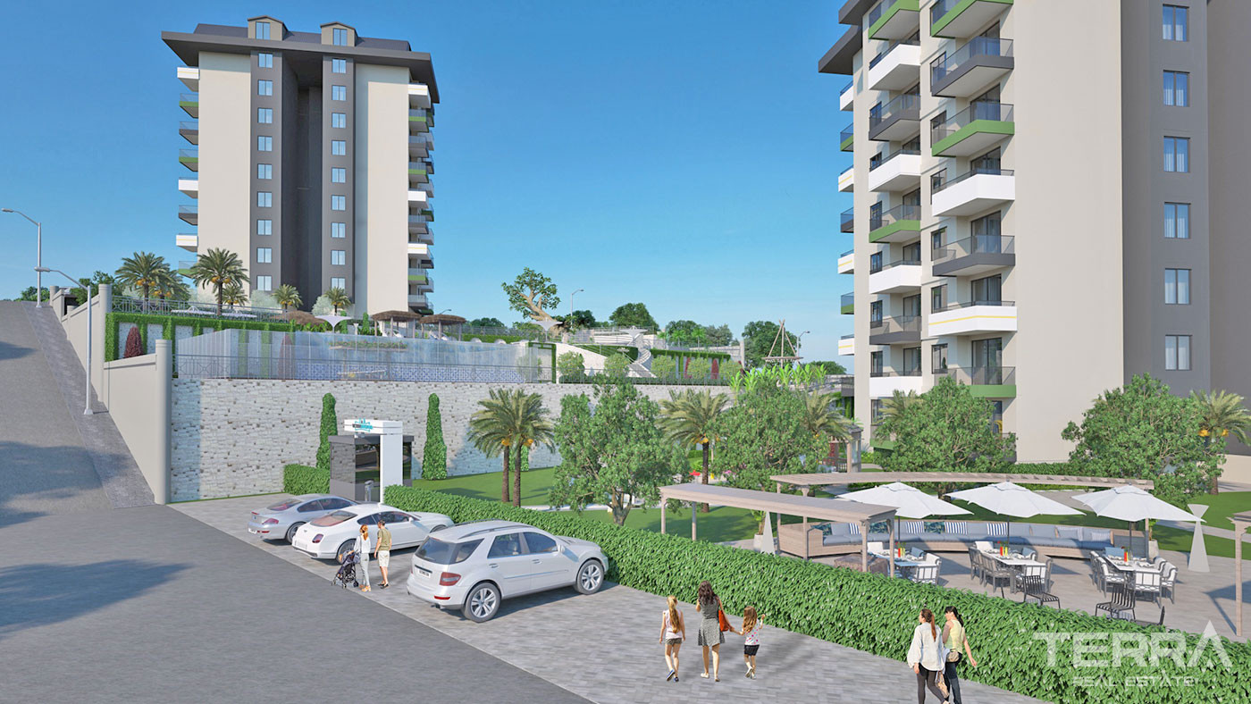 Zupełnie nowe apartamenty o nowoczesnym designie w Alanyi Demirtaş - 71553